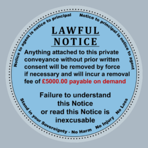 LAWFUL NOTICE